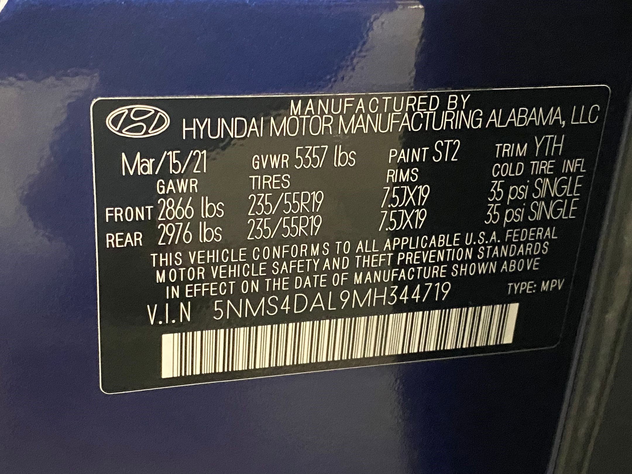 Used 2021 Hyundai Santa Fe Limited image 22