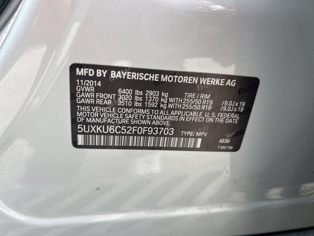 Used 2015 BMW X6 xDrive50i AWD/4WD image 14