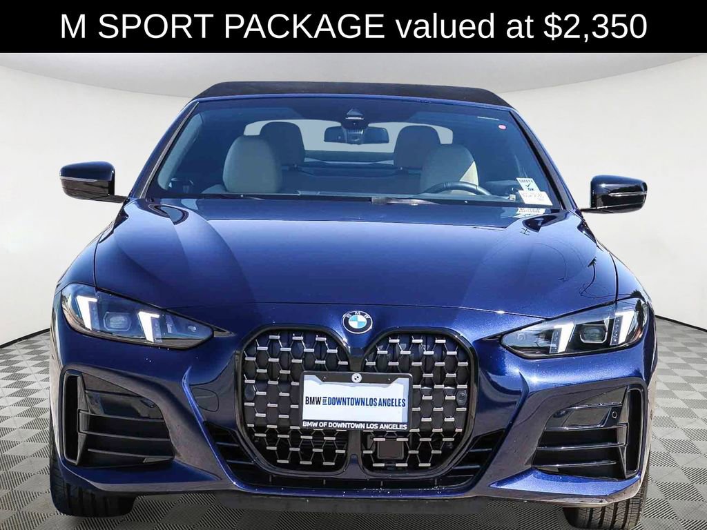 Used 2026 BMW 430i Convertible w/ M Sport Package RWD image 2