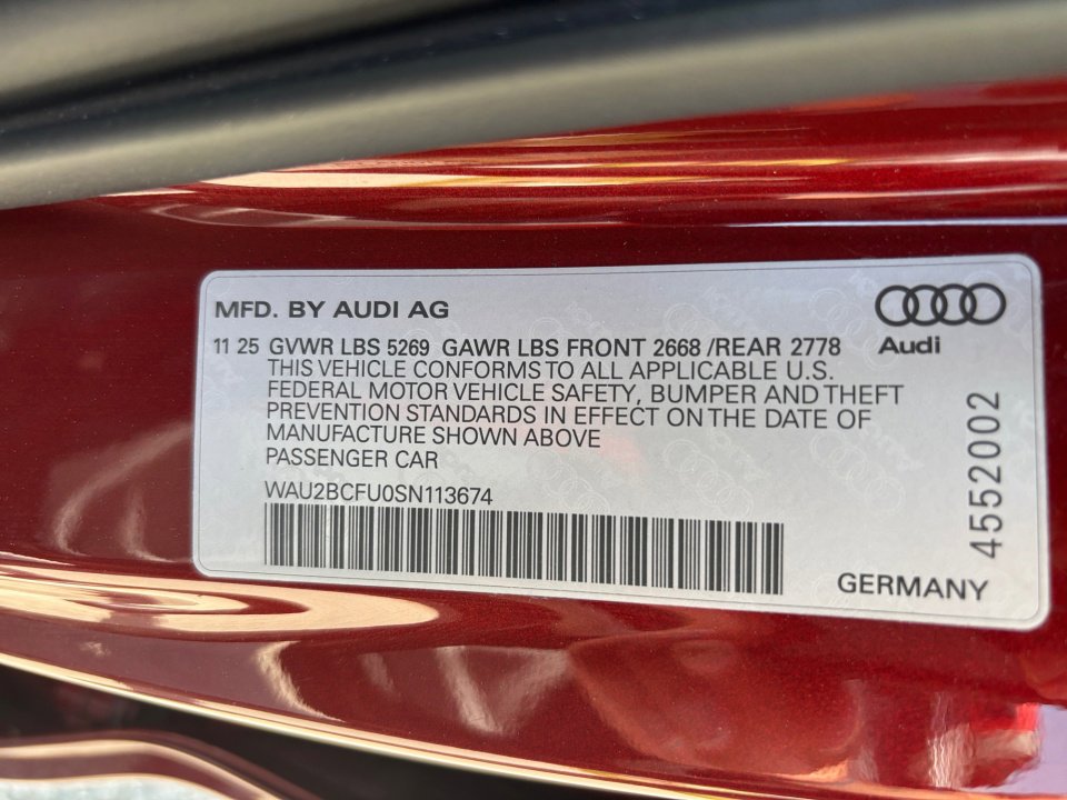Certified 2025 Audi A5 2.0T Premium Plus w/ Premium Plus image 35