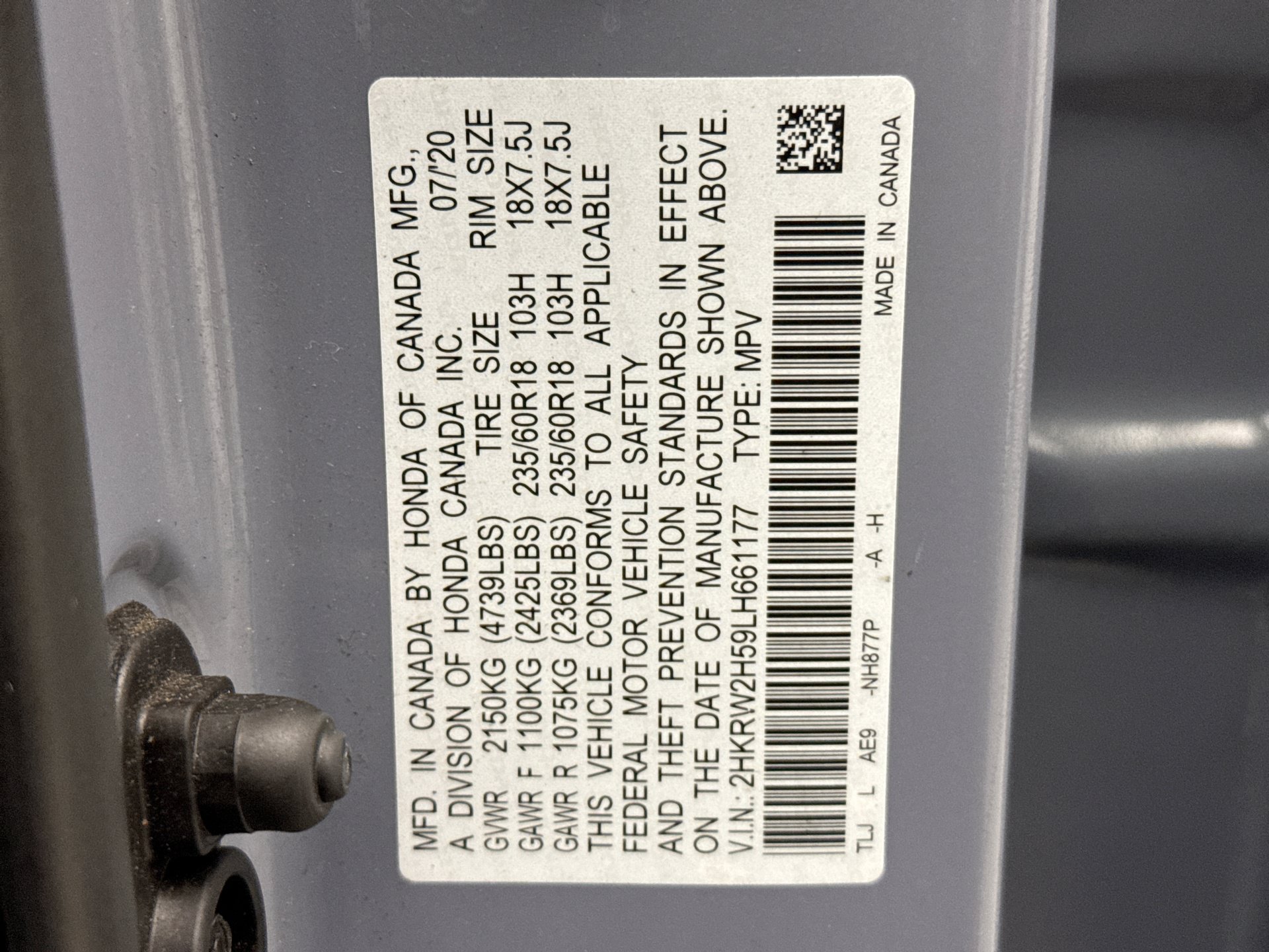 Used 2020 Honda CR-V EX image 23