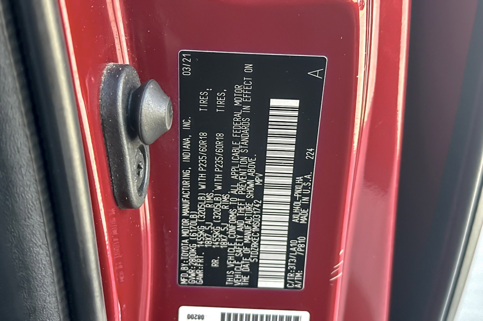 Certified 2021 Toyota Sienna Limited image 29
