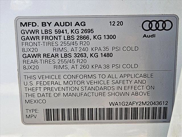 Used 2021 Audi Q5 e Premium w/ Convenience Package image 22