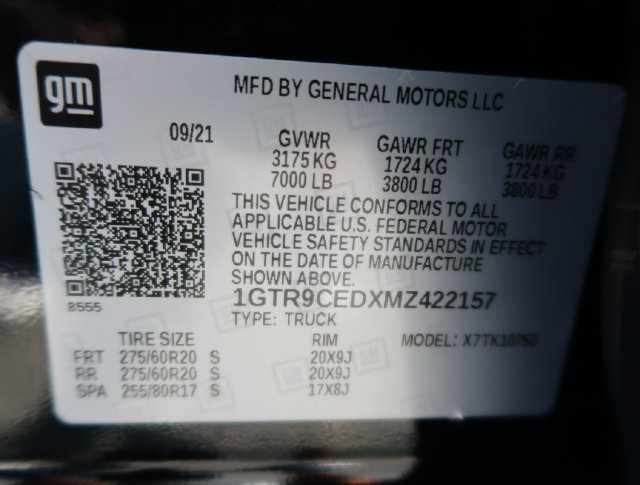 Used 2021 GMC Sierra 1500 Elevation w/ X31 Off-Road Package AWD/4WD image 47