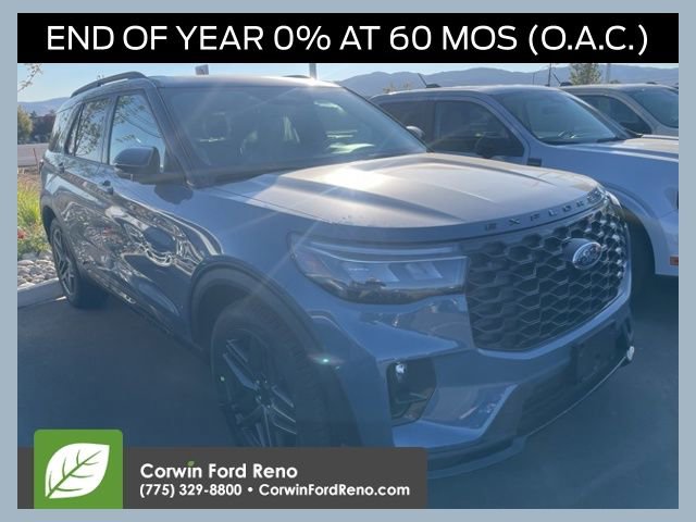 New 2025 Ford Explorer ST w/ Sun And Sound Package