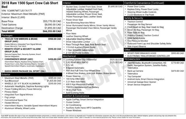 Used 2018 RAM 1500 Sport AWD/4WD image 27