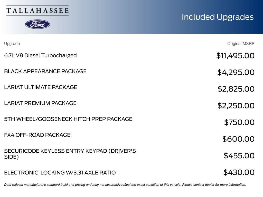 Used 2026 Ford F250 Lariat w/ Black Appearance Package image 5