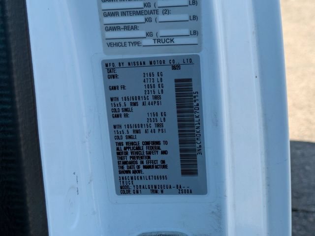Used 2020 Nissan NV200 SV w/ Back Door Glass Package FWD image 29