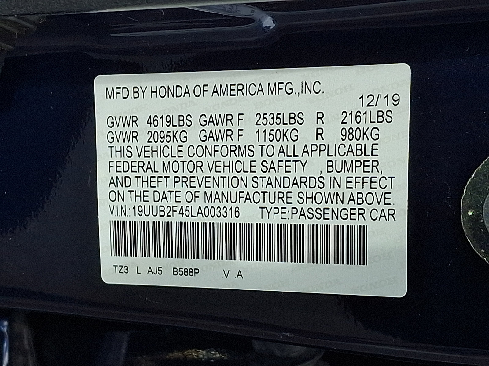 Used 2020 Acura TLX w/ Technology Package FWD image 30