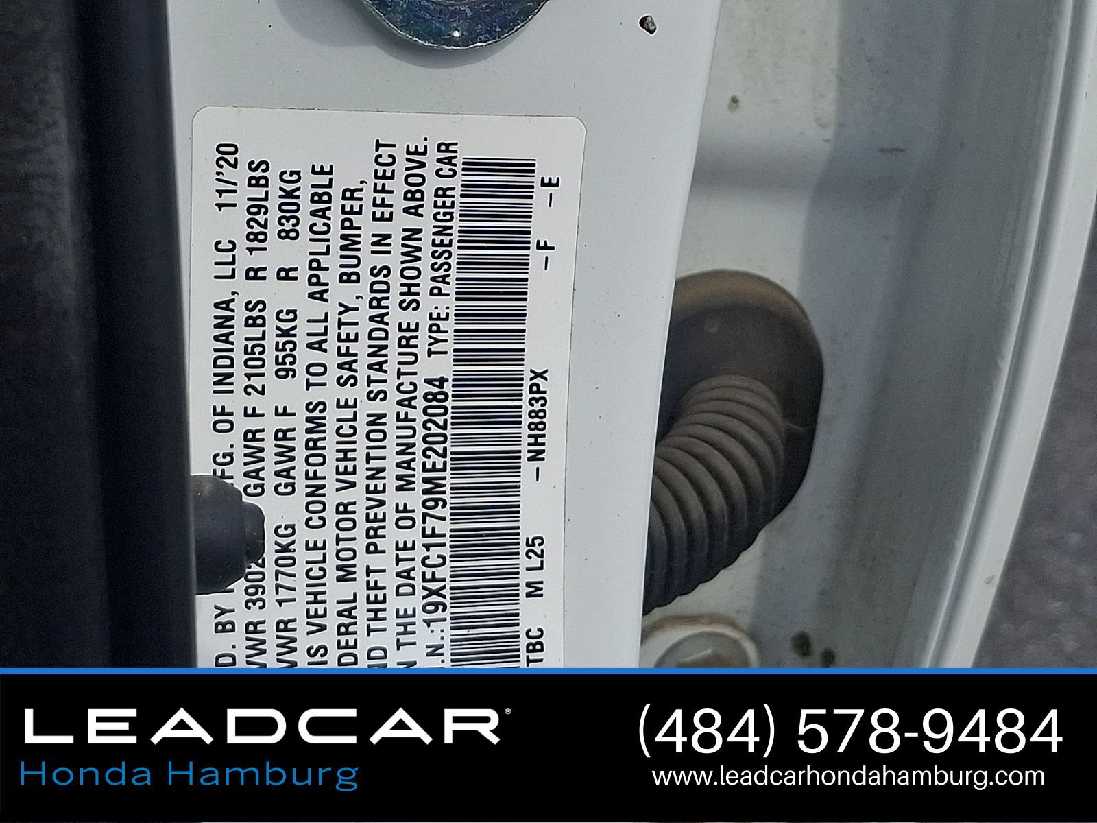 Used 2021 Honda Civic EX-L image 27