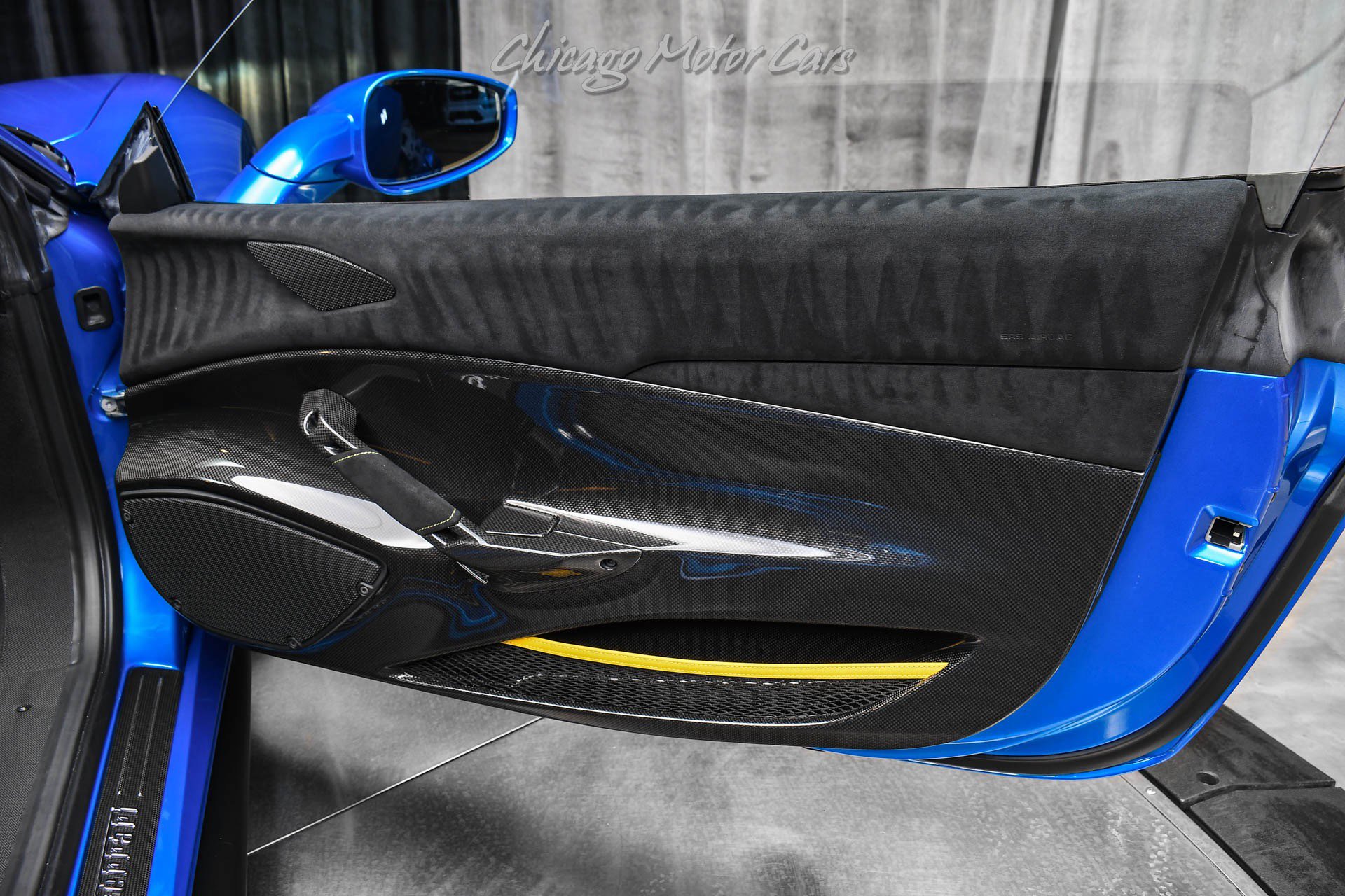 Used 2020 Ferrari 488 Pista Coupe Blu Corsa HRE Wheels Ful image 29