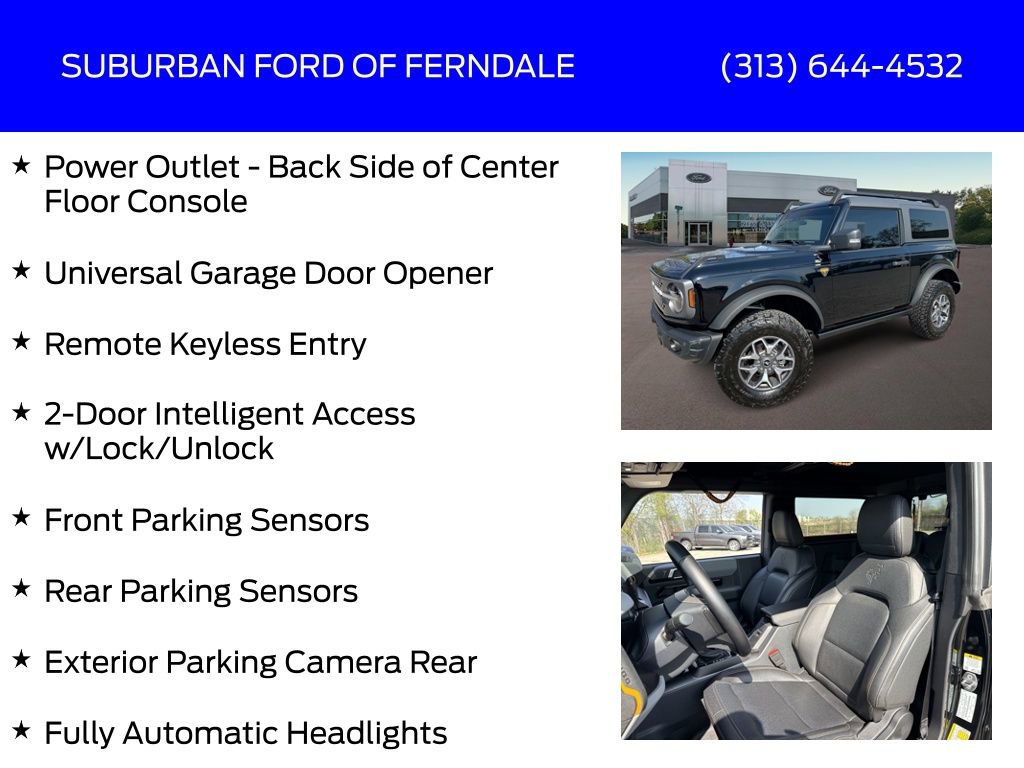 Used 2023 Ford Bronco Badlands AWD/4WD image 21