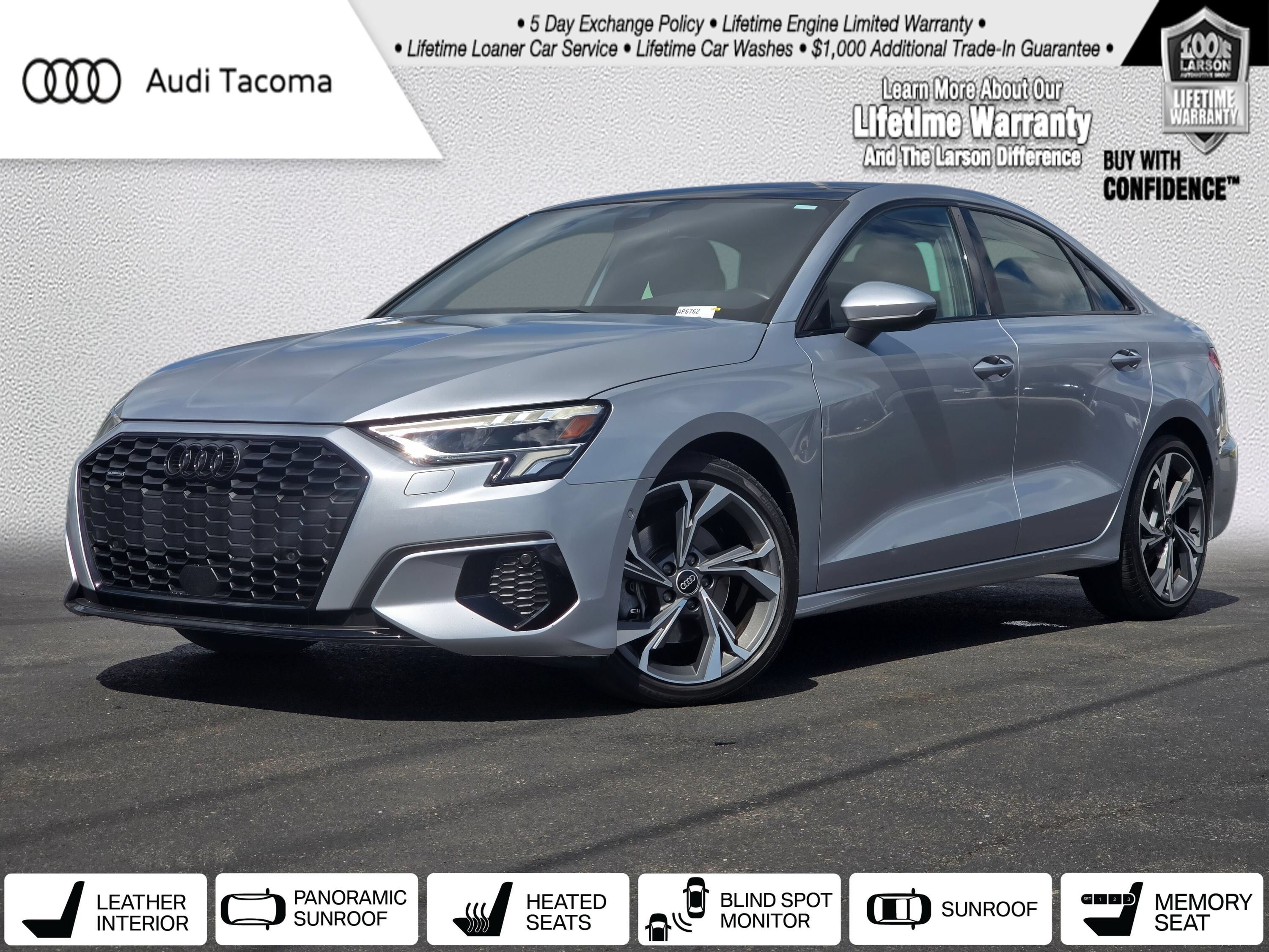 Used 2023 Audi A3 2.0T Premium Plus w/ Premium Plus Package AWD/4WD image 1