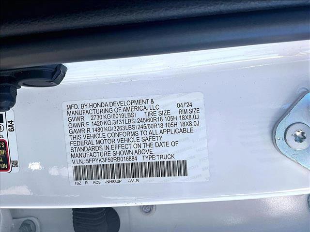 Used 2024 Honda Ridgeline RTL image 30