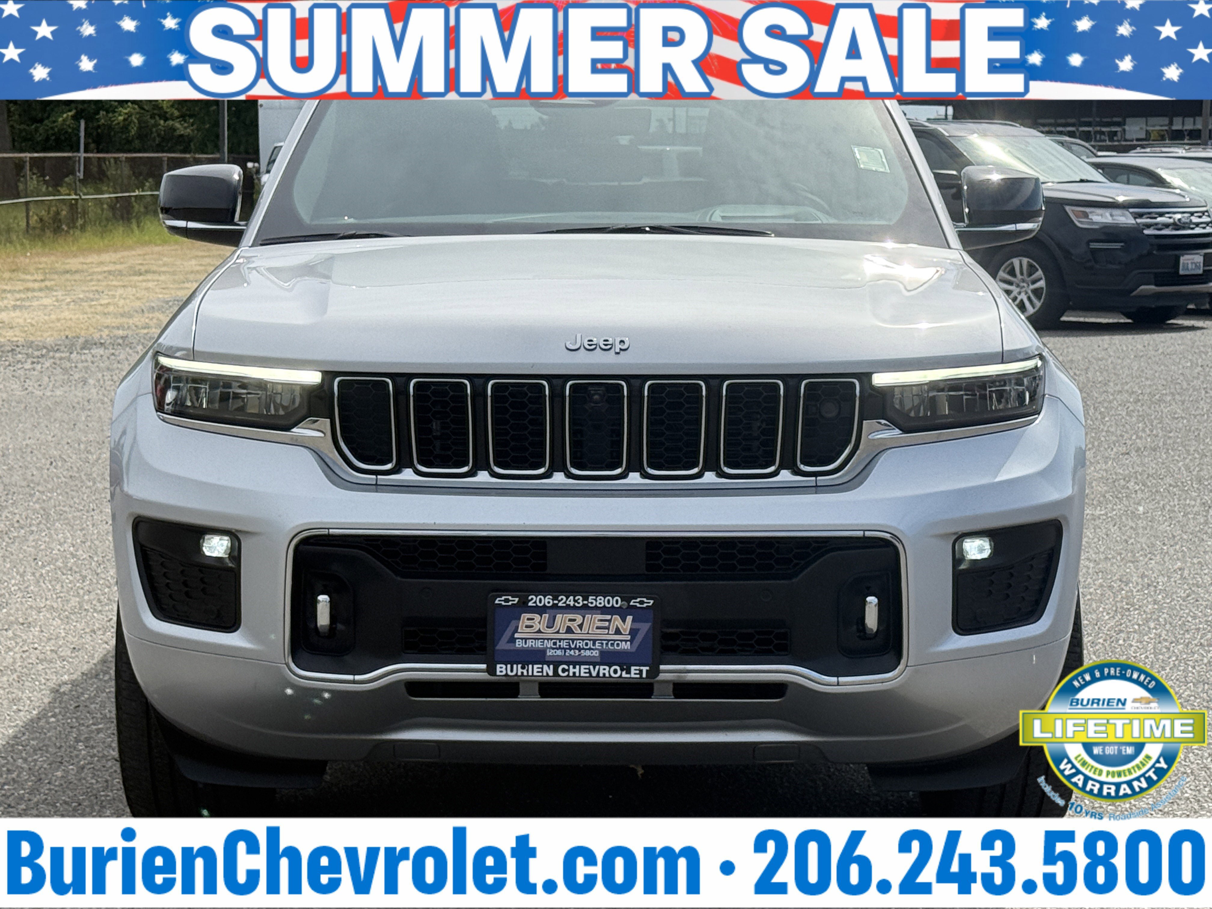 Used 2022 Jeep Grand Cherokee Overland w/ Adv Protech Group III AWD/4WD image 8