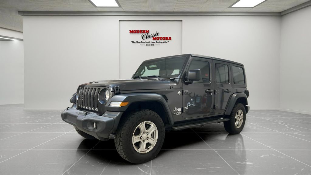 Used 2020 Jeep Wrangler Unlimited Sport S AWD/4WD image 1