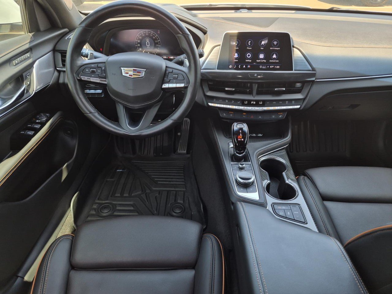 Certified 2023 Cadillac CT4 V w/ Navigation Package RWD image 15