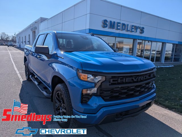 Used 2024 Chevrolet Silverado 1500 Custom w/ Turbomax Blackout Package