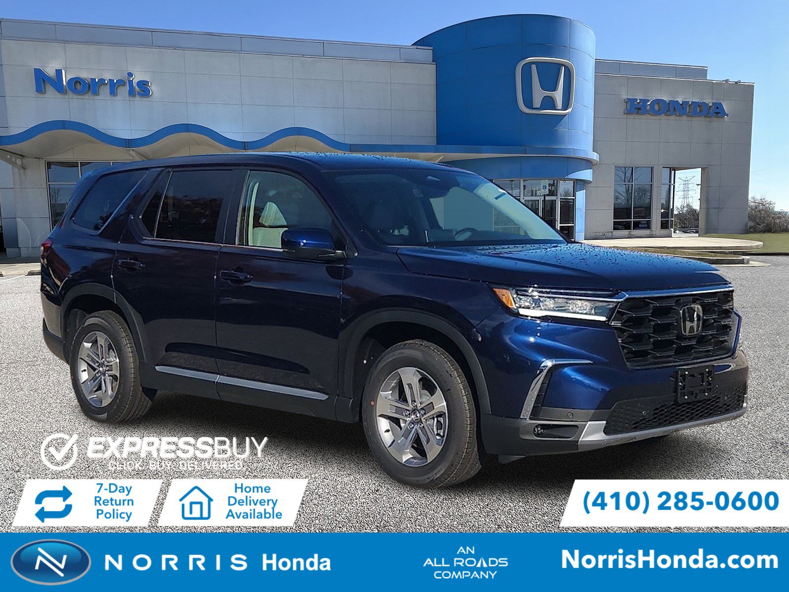 New 2025 Honda Pilot EX-L