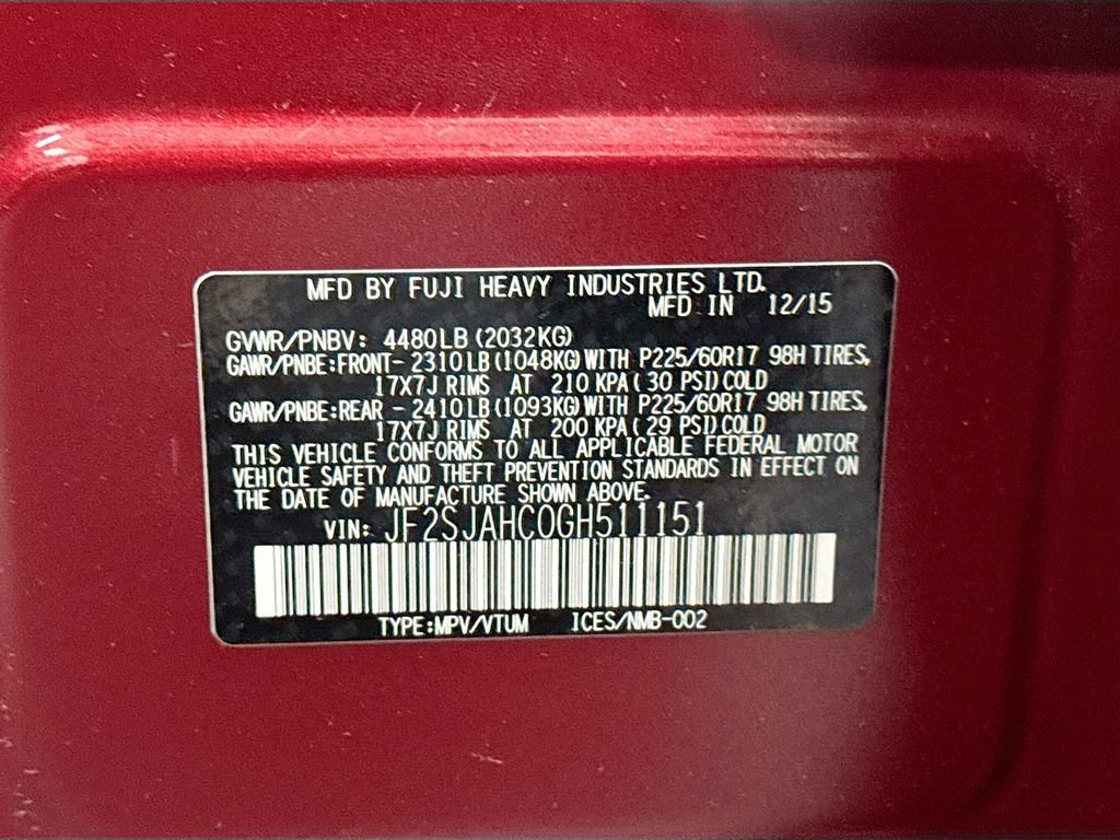 Used 2016 Subaru Forester 2.5i Limited w/ Popular Package #2 AWD/4WD image 28