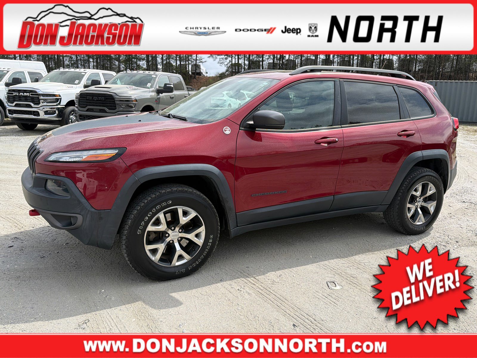Used 2015 Jeep Cherokee Trailhawk w/ Comfort/Convenience Group video 1