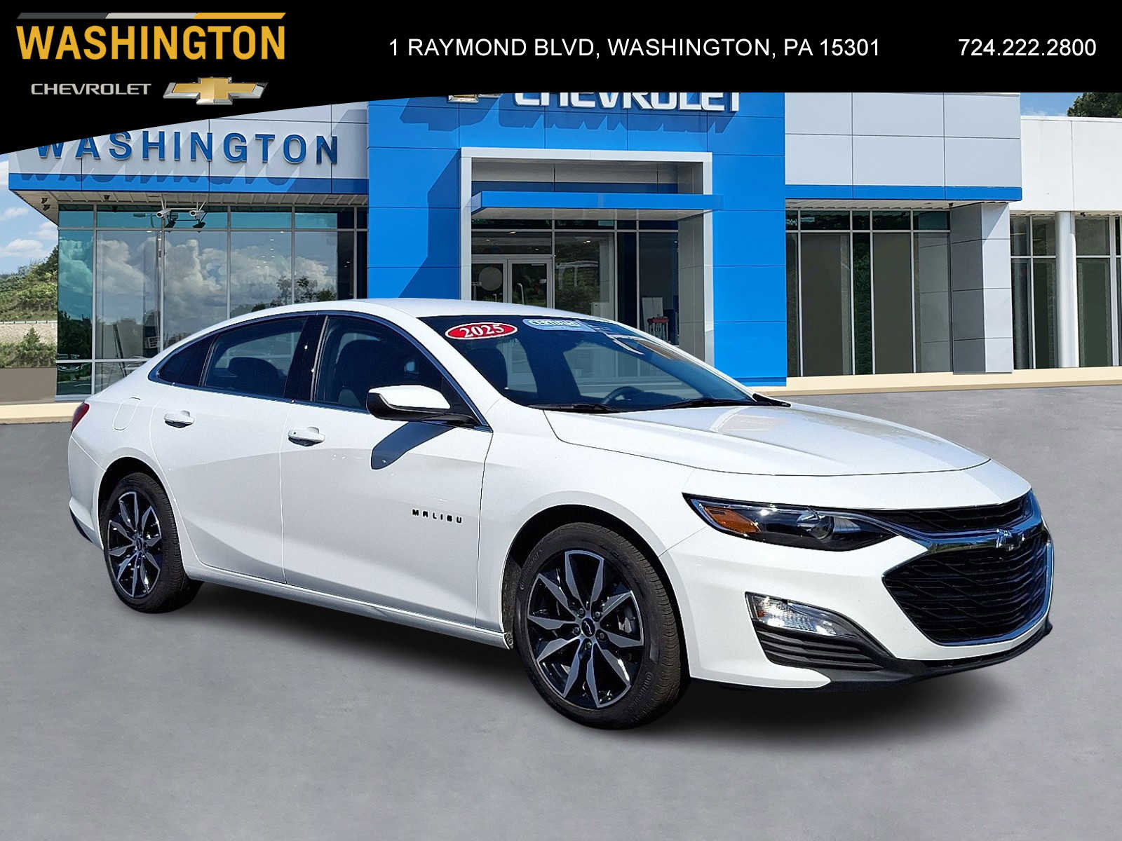 Certified 2025 Chevrolet Malibu RS