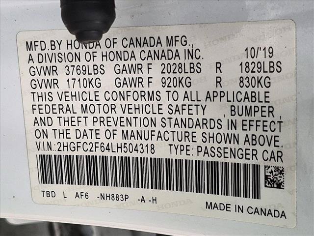 Used 2020 Honda Civic LX image 22