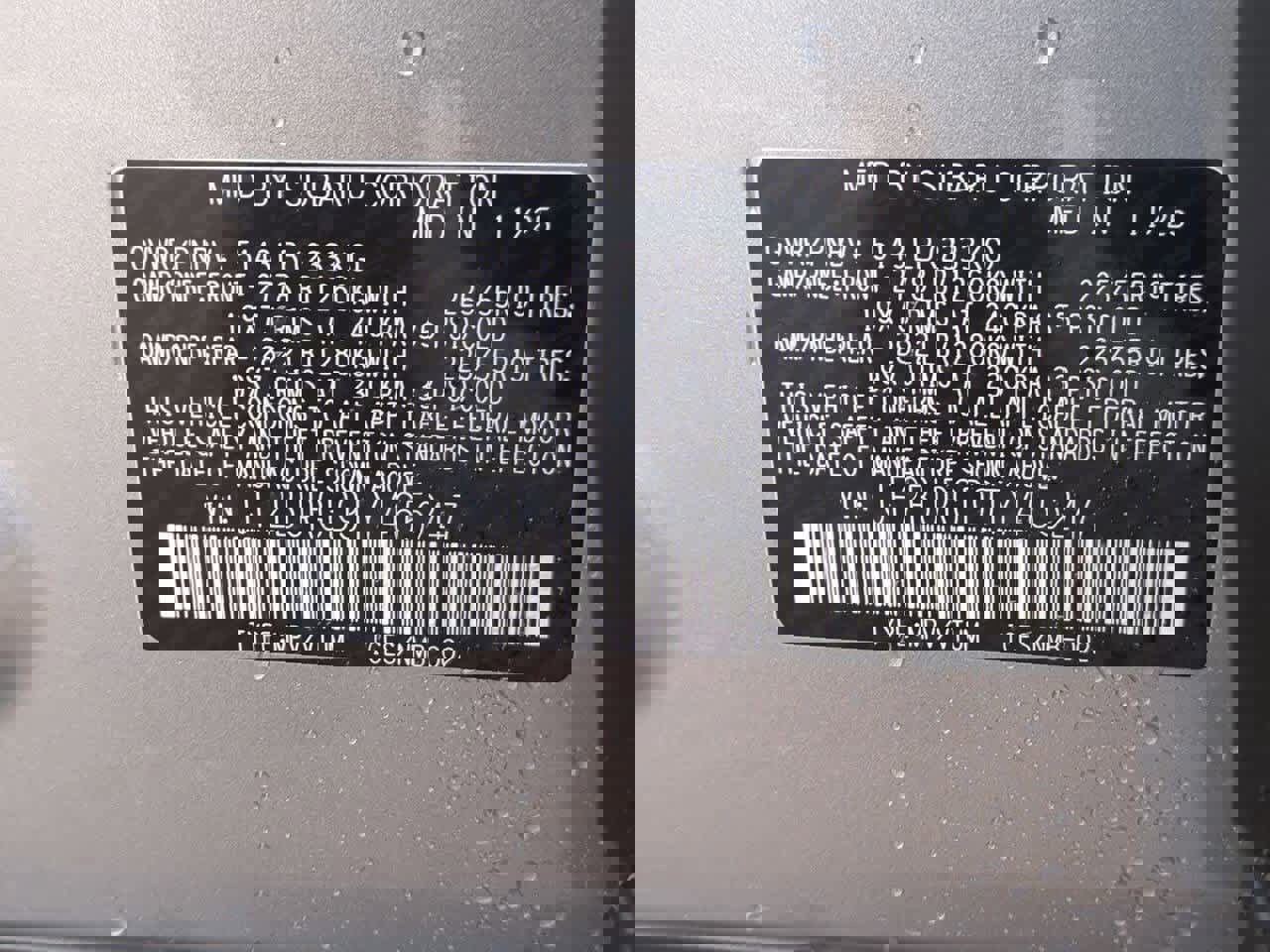 New 2026 Subaru Outback Limited XT image 36