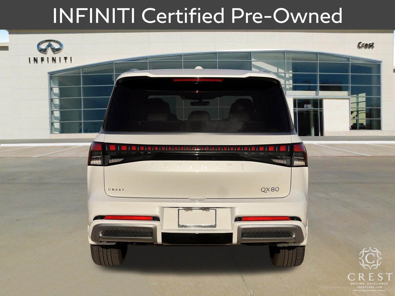 Certified 2026 INFINITI QX80 Luxe w/ Cargo Package RWD image 4