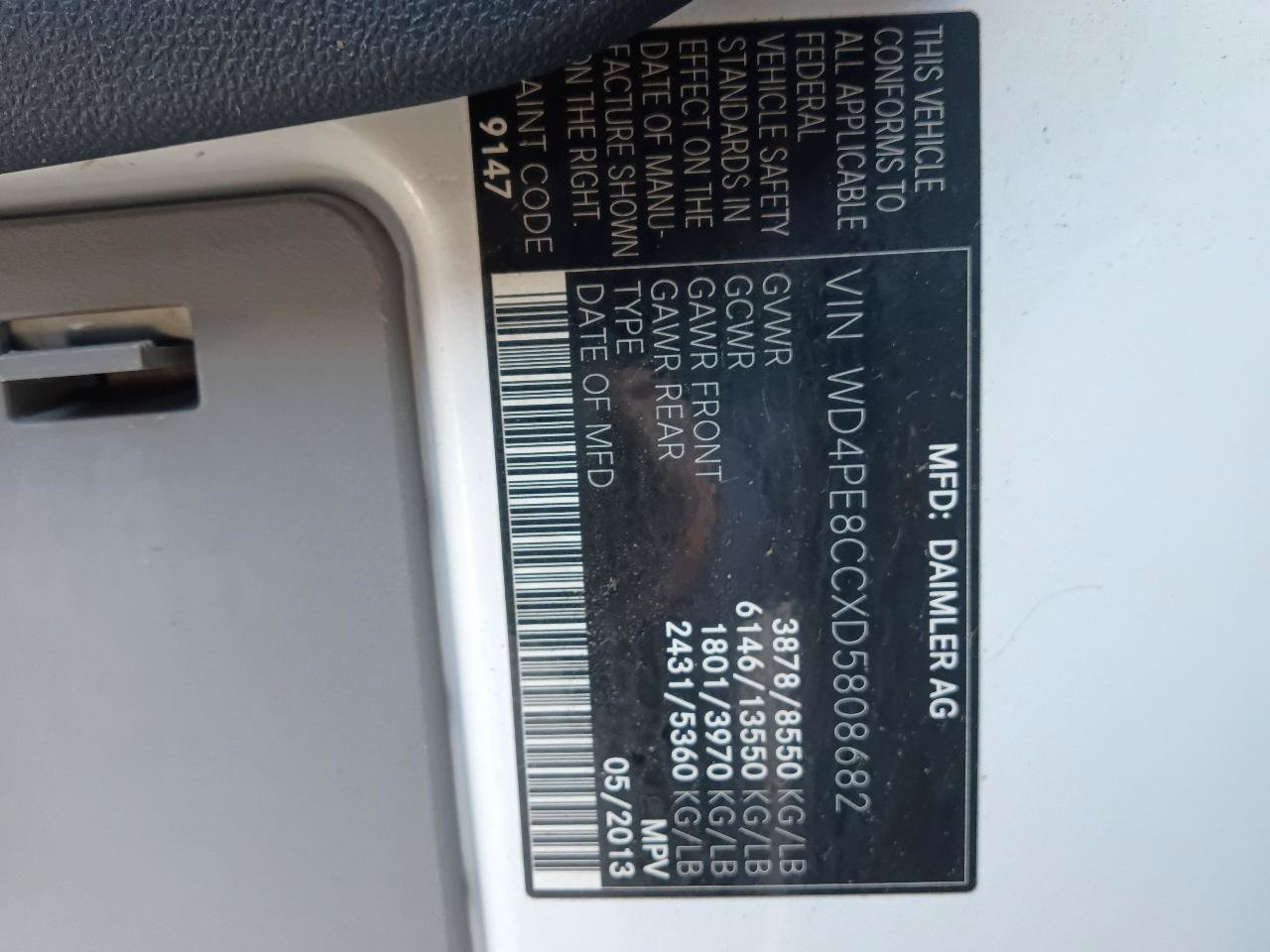 Used 2013 Mercedes-Benz Sprinter 2500 image 19