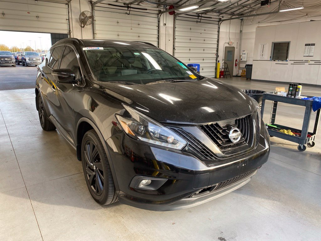 Used 2018 Nissan Murano SL w/ Midnight Edition Package FWD image 1