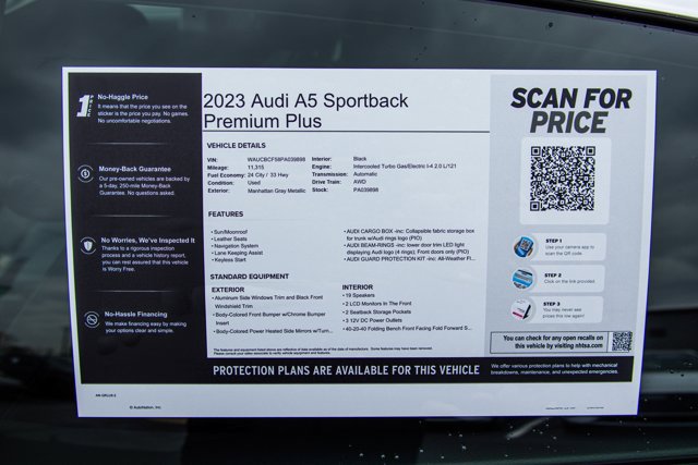 Certified 2023 Audi A5 2.0T Premium Plus w/ Premium Plus AWD/4WD image 29