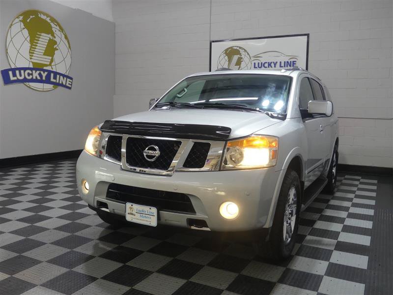 Used 2014 Nissan Armada Platinum w/ 2nd Row Captain Seat Package AWD/4WD image 4