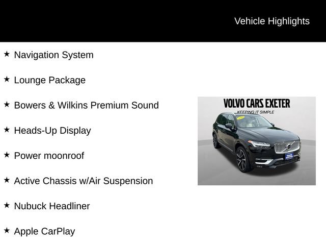 Certified 2024 Volvo XC90 B6 Ultimate w/ Lounge Package AWD/4WD image 5