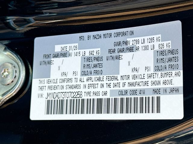 New 2026 MAZDA MX-5 Miata Grand Touring RWD image 31