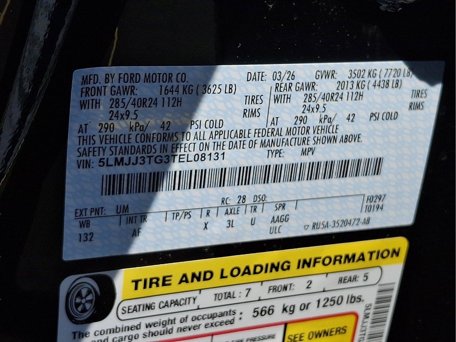 New 2026 Lincoln Navigator L Black Label AWD/4WD image 15