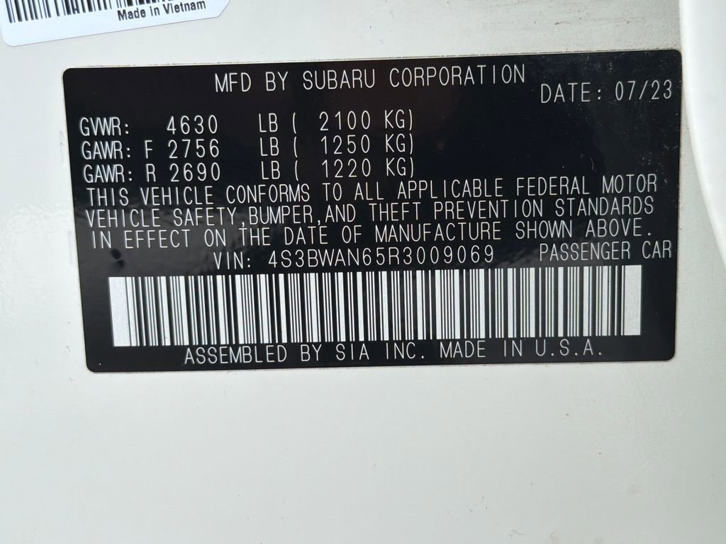 Used 2024 Subaru Legacy Limited AWD/4WD image 52