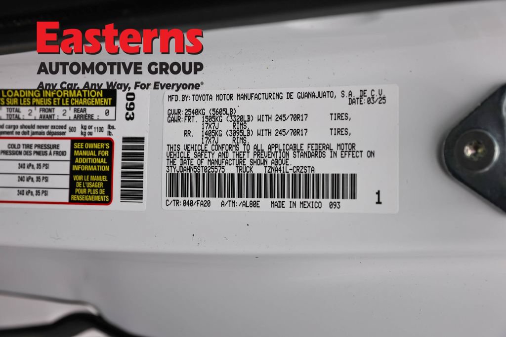 Used 2025 Toyota Tacoma SR RWD image 30