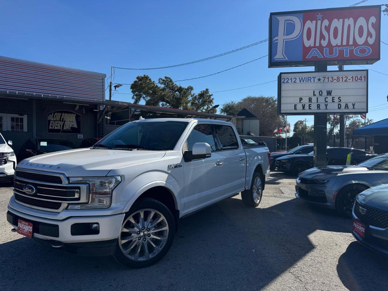 Used 2019 Ford F150 Limited w/ Trailer Tow Package image 1
