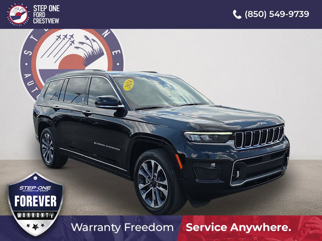 Used 2024 Jeep Grand Cherokee L Overland w/ Trailer Tow Package AWD/4WD image 1