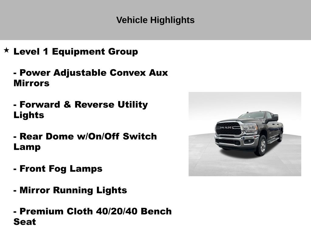 Used 2024 RAM 2500 Big Horn image 36