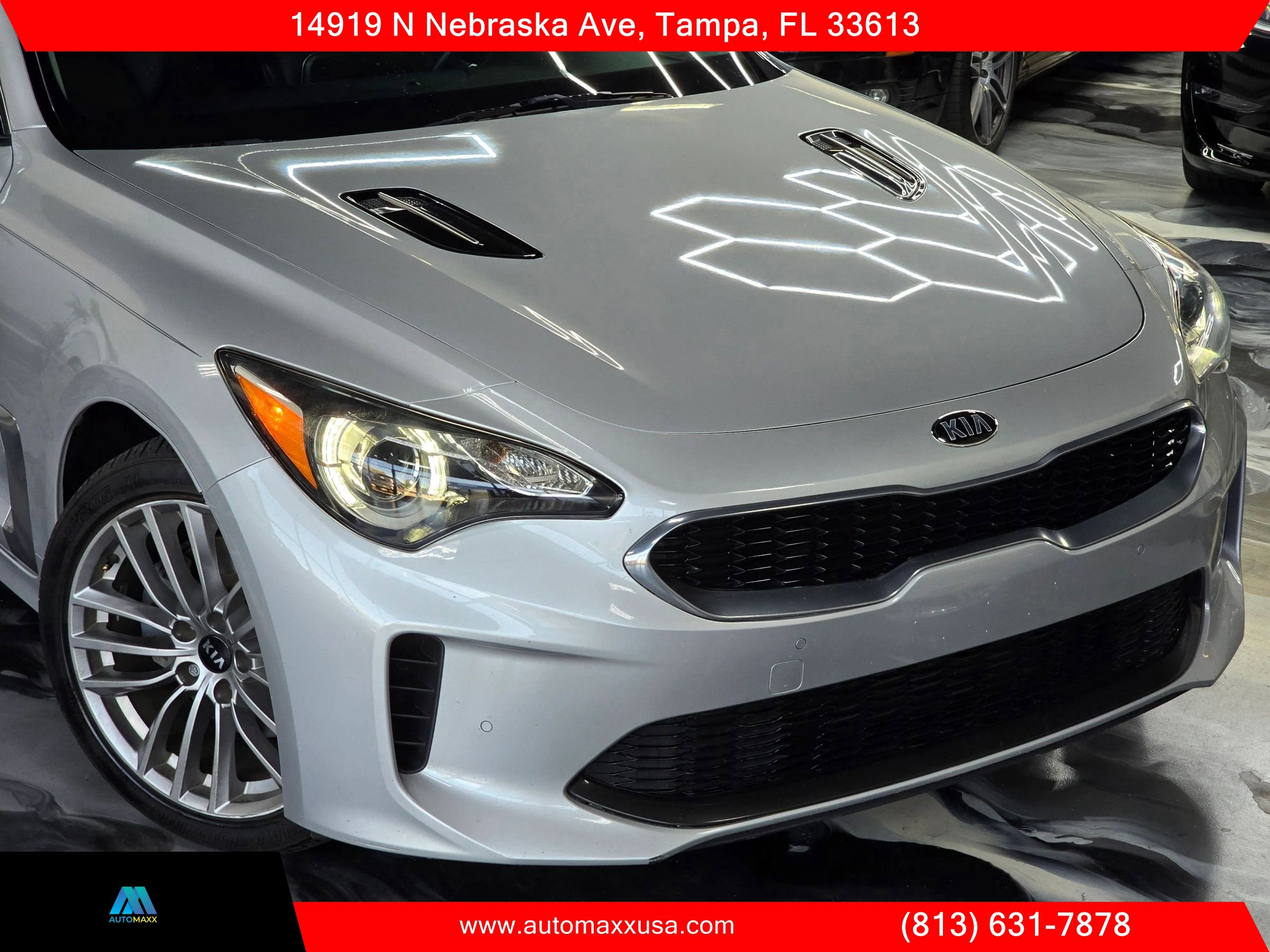 Used 2018 Kia Stinger Sedan 4D image 3