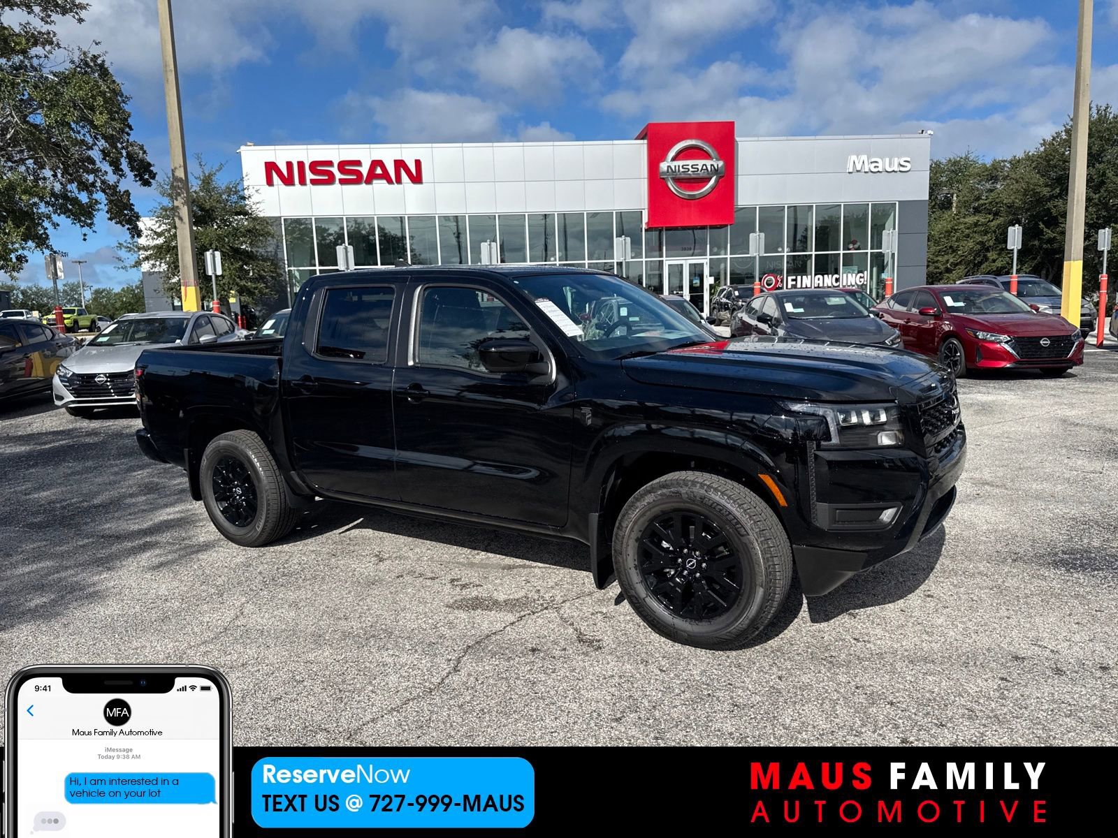 New 2026 Nissan Frontier SV 360° Tour