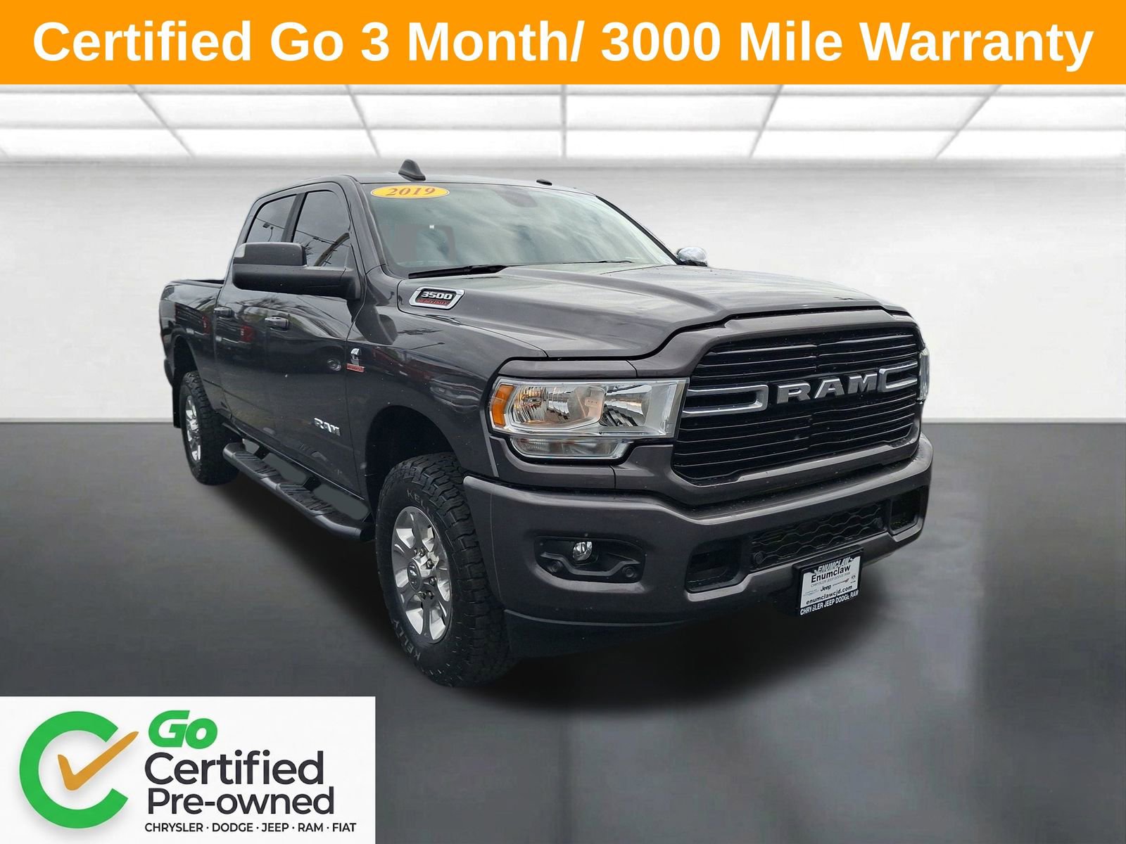 Certified 2019 RAM 3500 Big Horn