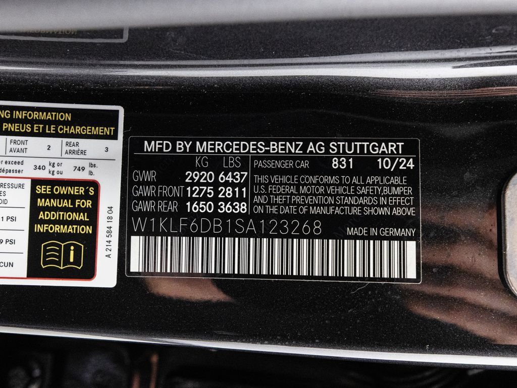 Used 2025 Mercedes-Benz E 53 AMG e 4MATIC Sedan w/ Multicontour Seating Package image 38