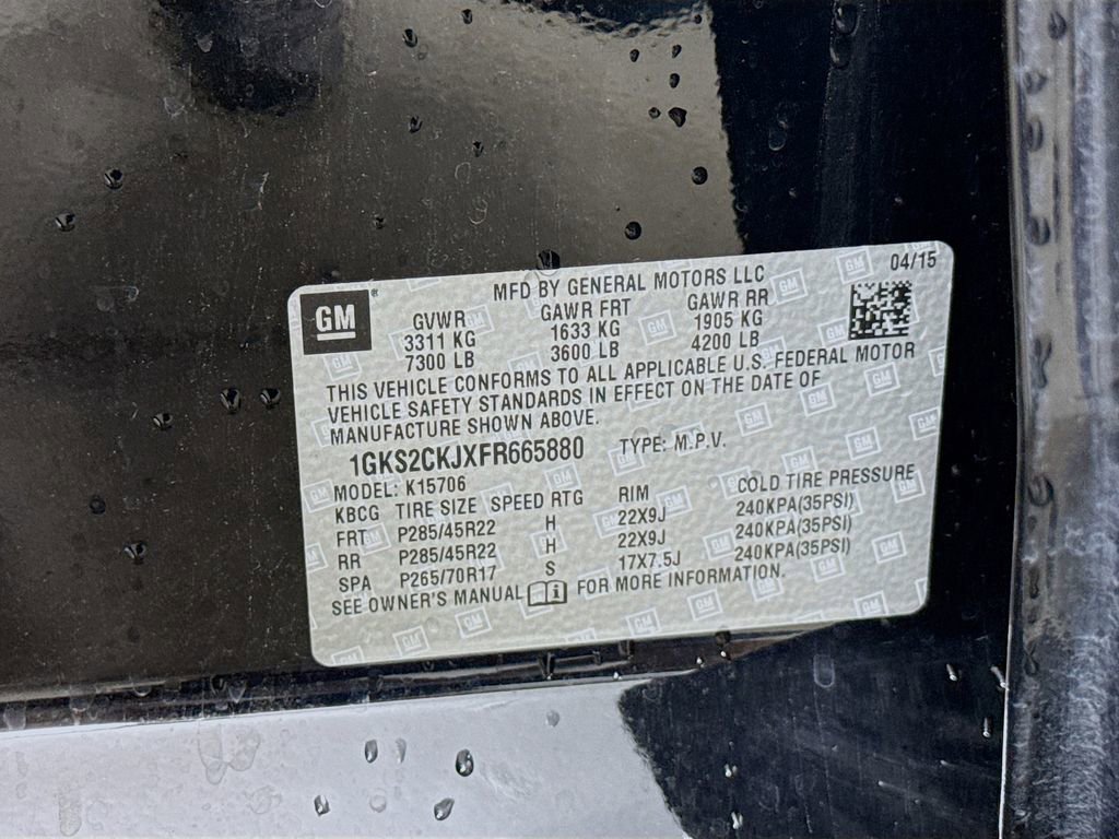 Used 2015 GMC Yukon Denali w/ Premium Package image 36