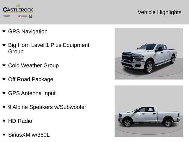 Certified 2025 RAM 2500 Big Horn AWD/4WD image 4