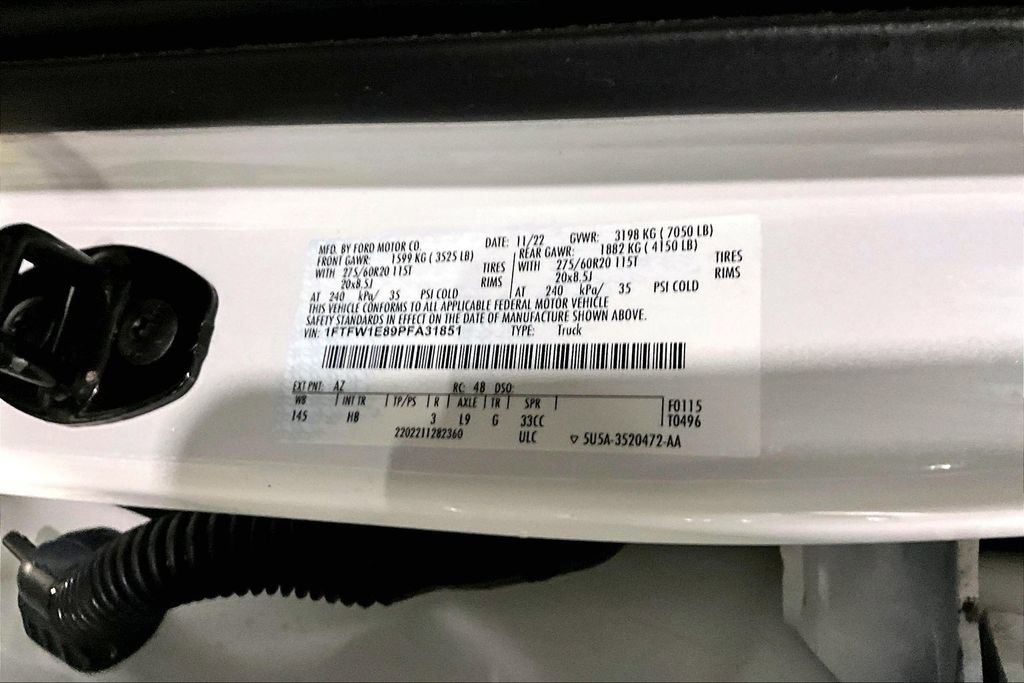 Certified 2023 Ford F150 Lariat w/ Equipment Group 502A High image 34