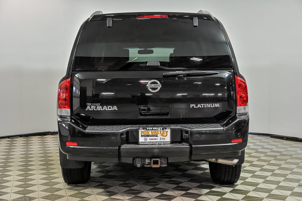Used 2015 Nissan Armada Platinum w/ 2nd Row Captain Seat Package AWD/4WD image 7