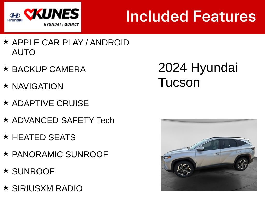 Used 2024 Hyundai Tucson SEL AWD/4WD image 2